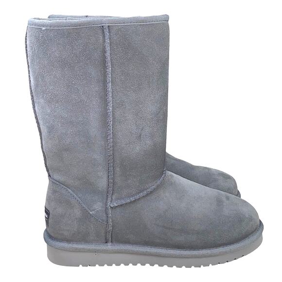 Koolaburra X UGG Women’s Classic Grey Suede Winter Boots Size US 7 - Picture 1 of 9